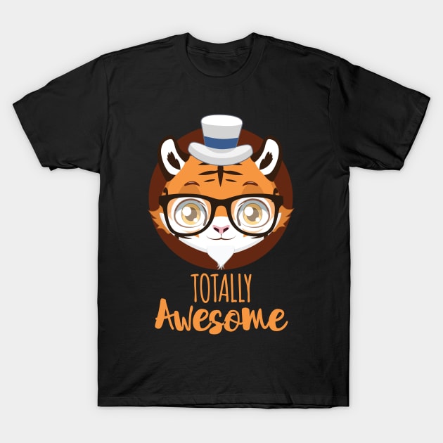 Totally Awesome Tiger T-Shirt by schuhboutique-finke